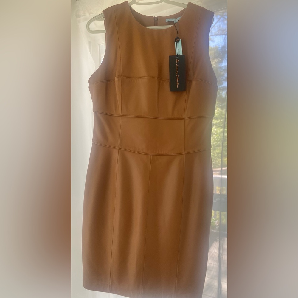 Antonio Melani The Luxury Collection Genuine Leather Dress NWT